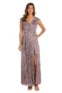 Floral Metallic Flowy Dress sold by R&M Richards