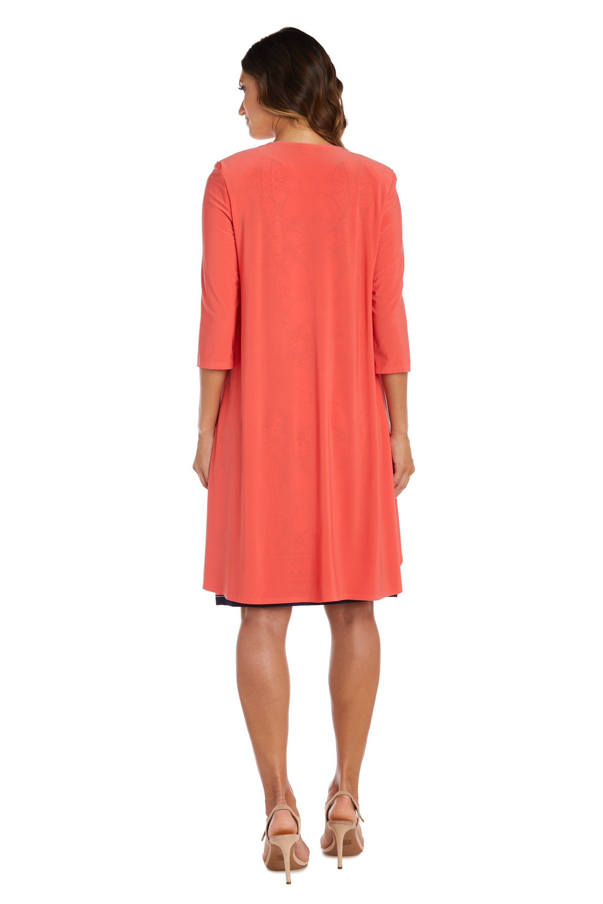 Two-Piece Puff Print Jacket Dress sold by R&M Richards product image thumbnail 2