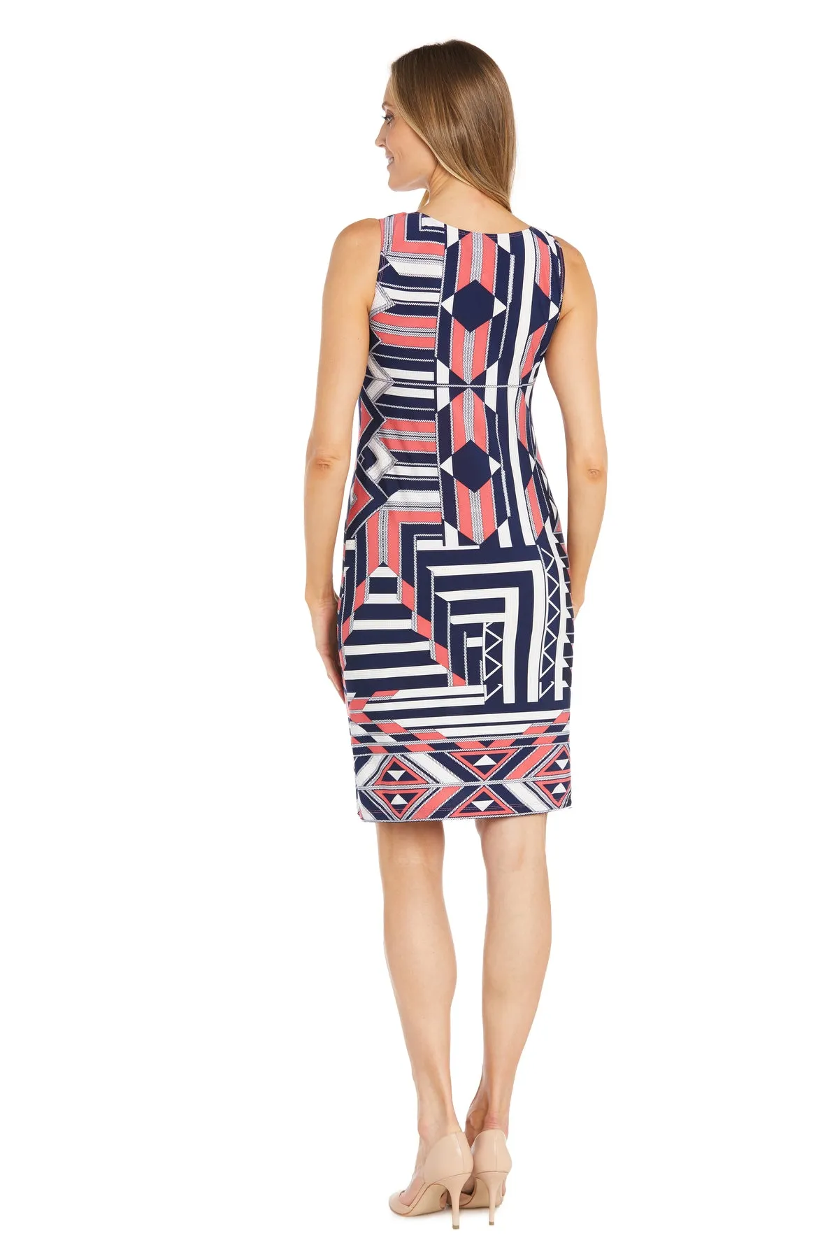 Puff Print Jacket Dress sold by R&M Richards product image thumbnail 4