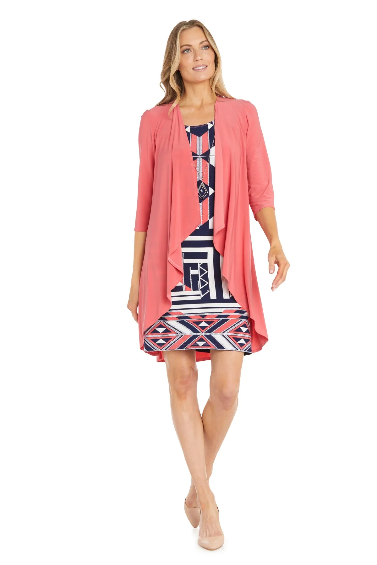 Puff Print Jacket Dress sold by R&M Richards