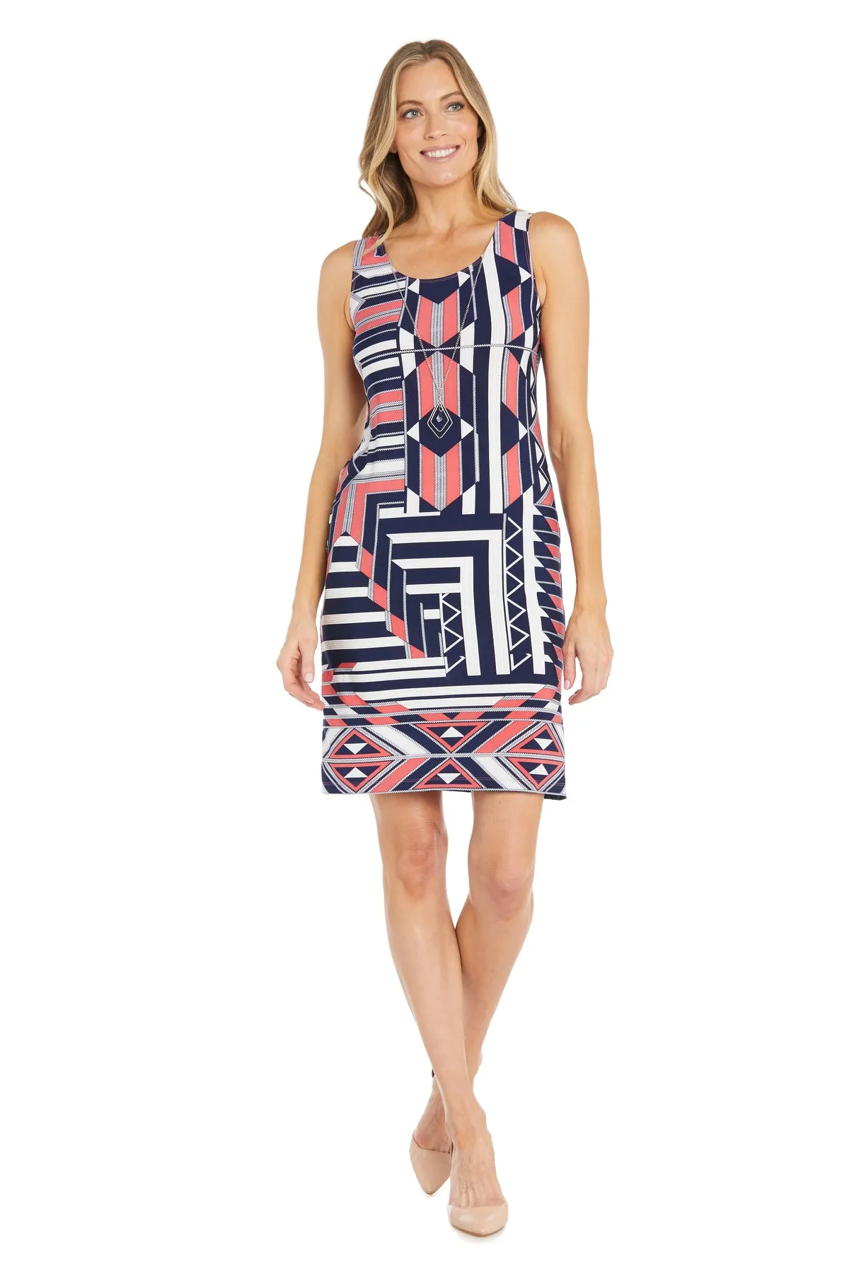 Puff Print Jacket Dress sold by R&M Richards product image thumbnail 3