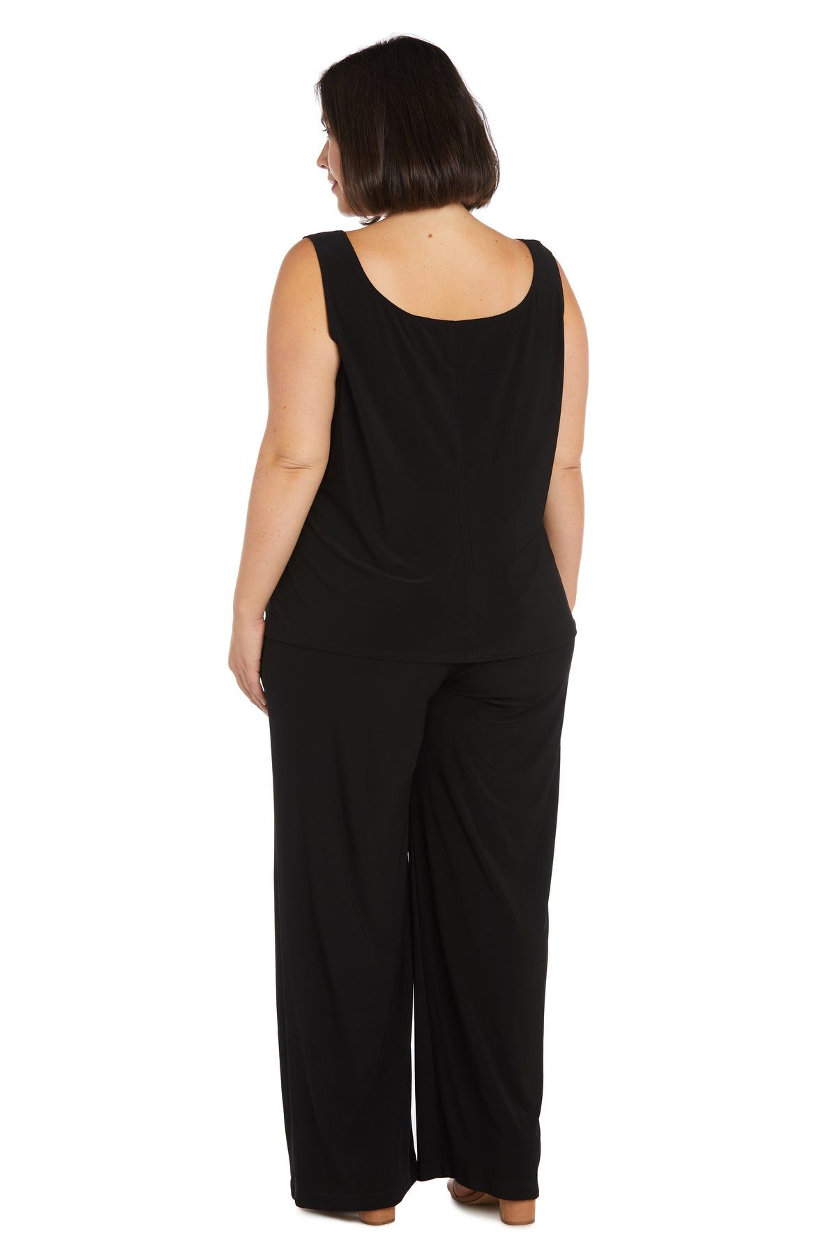 Three-Piece Sequin Pant Set with Matching Jacket - Plus sold by R&M Richards product image thumbnail 4