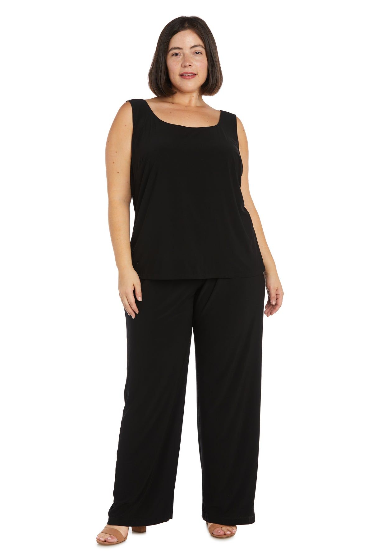 Three-Piece Sequin Pant Set with Matching Jacket - Plus sold by R&M Richards product image thumbnail 3