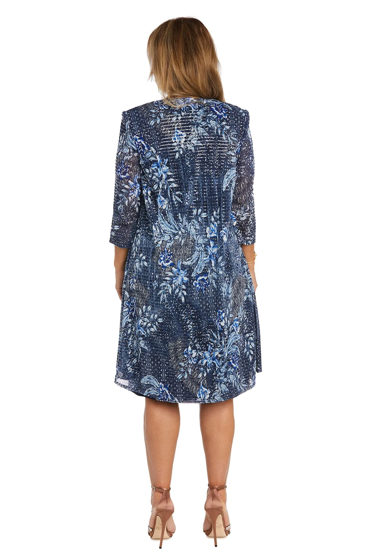 Two-Piece Printed Jacket Dress - Petite sold by R&M Richards product image thumbnail 2