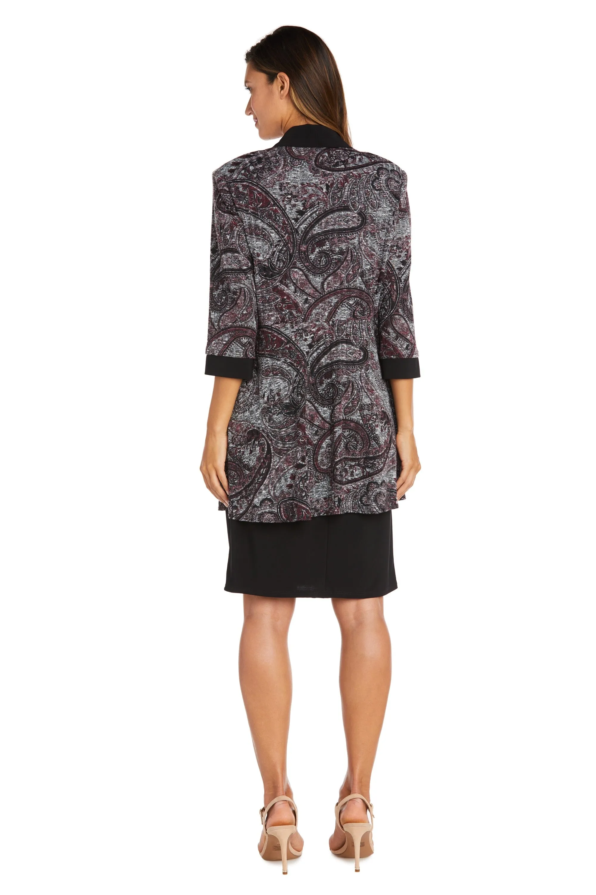 Two-Piece Printed Jacket and Dress Set sold by R&M Richards product image thumbnail 2