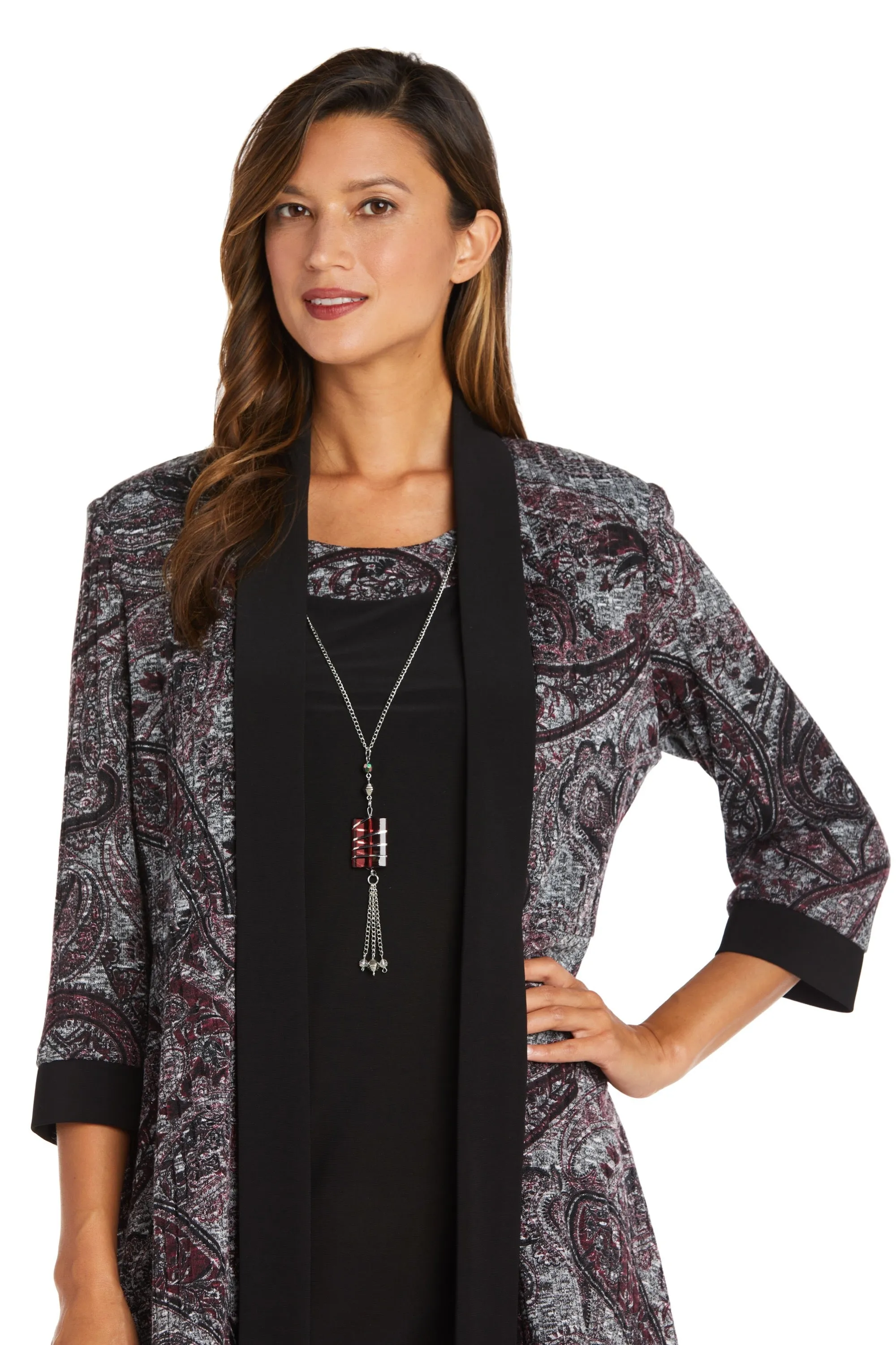 Two-Piece Printed Jacket and Dress Set sold by R&M Richards product image thumbnail 5