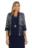 Two Piece Printed Jacket and Dress Set - Petite sold by R&M Richards