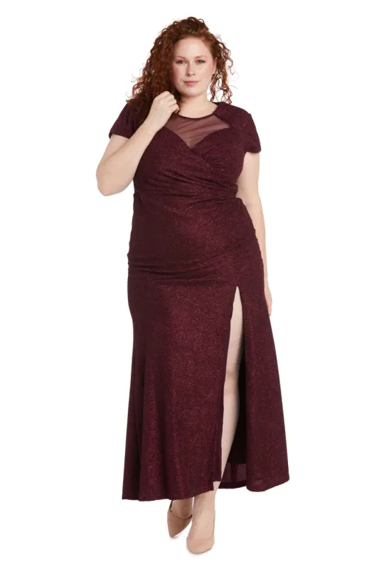 Elegant High Slit Dress - Plus sold by R&M Richards