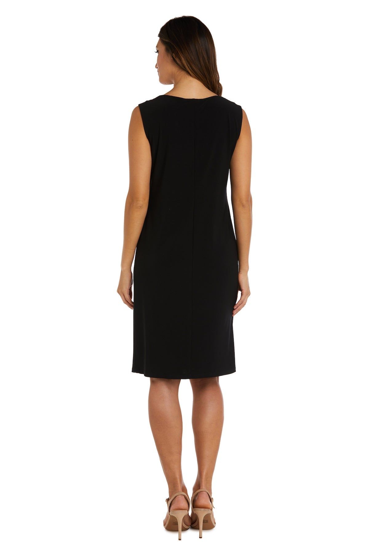 Jacket Dress with Necklace - Petite sold by R&M Richards product image thumbnail 4