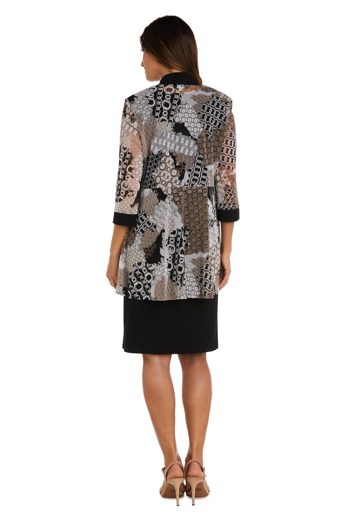 Jacket Dress with Necklace - Petite sold by R&M Richards product image thumbnail 2