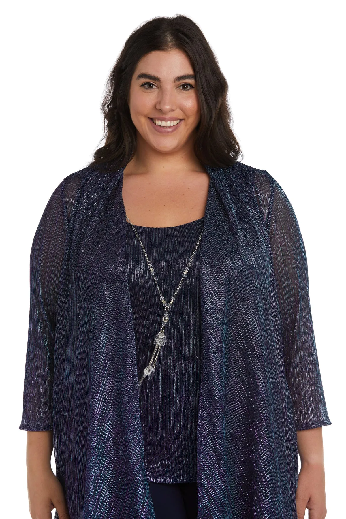 Festival Crinkle Duster Pant Set - Plus sold by R&M Richards product image thumbnail 5