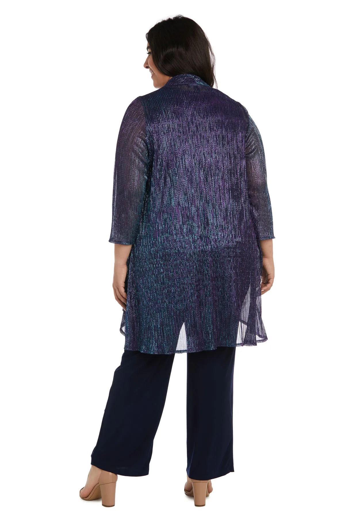 Festival Crinkle Duster Pant Set - Plus sold by R&M Richards product image thumbnail 2