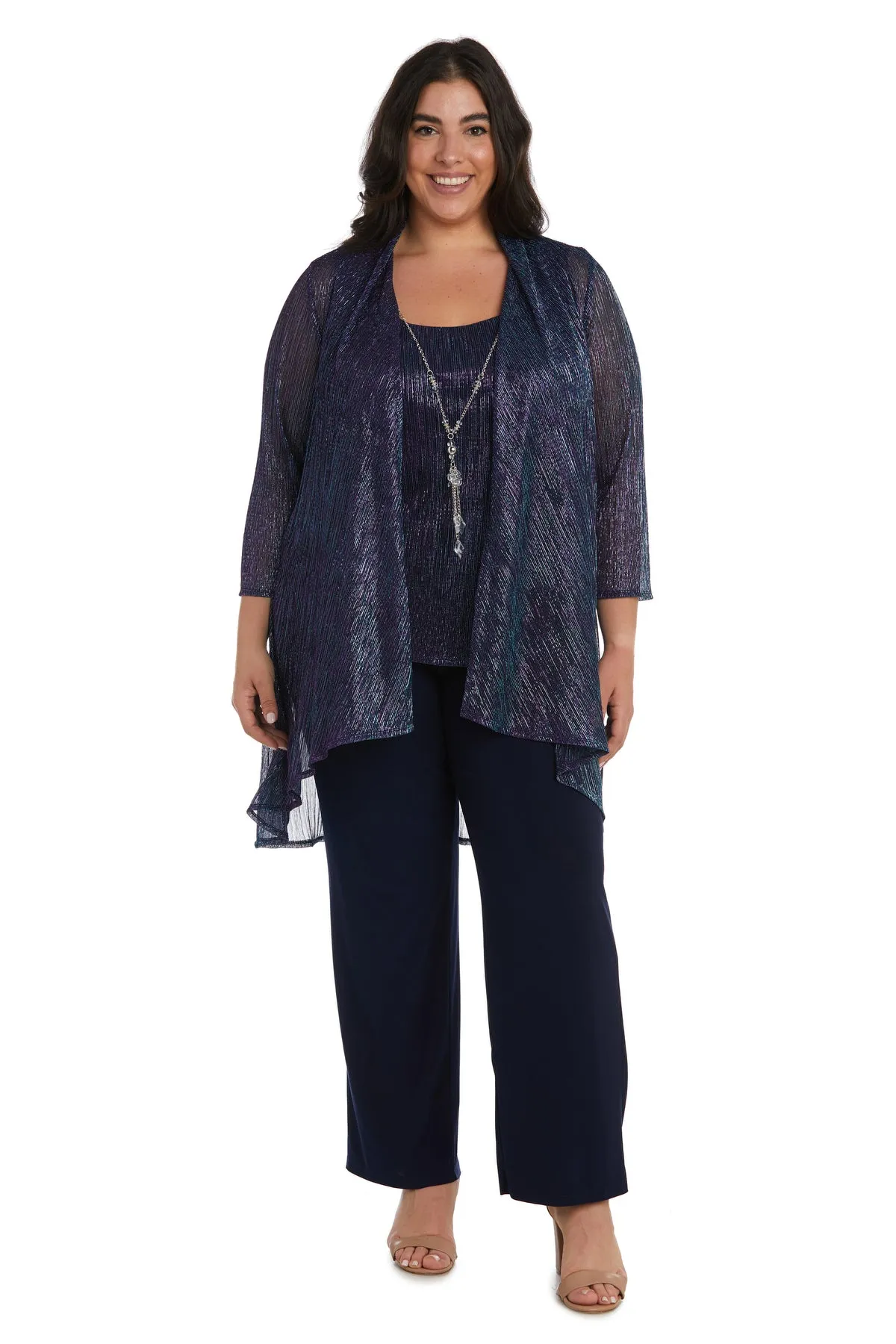 Festival Crinkle Duster Pant Set - Plus sold by R&M Richards