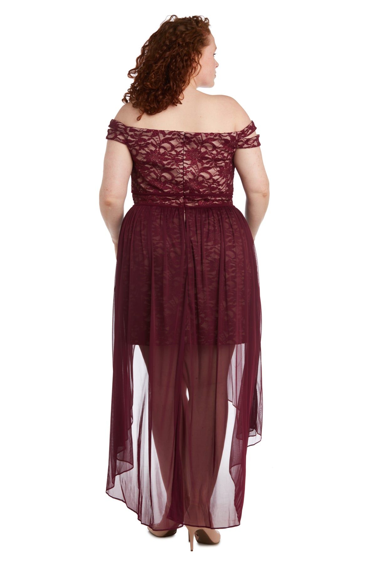 Tegan High Low Dress - Plus sold by R&M Richards product image thumbnail 2