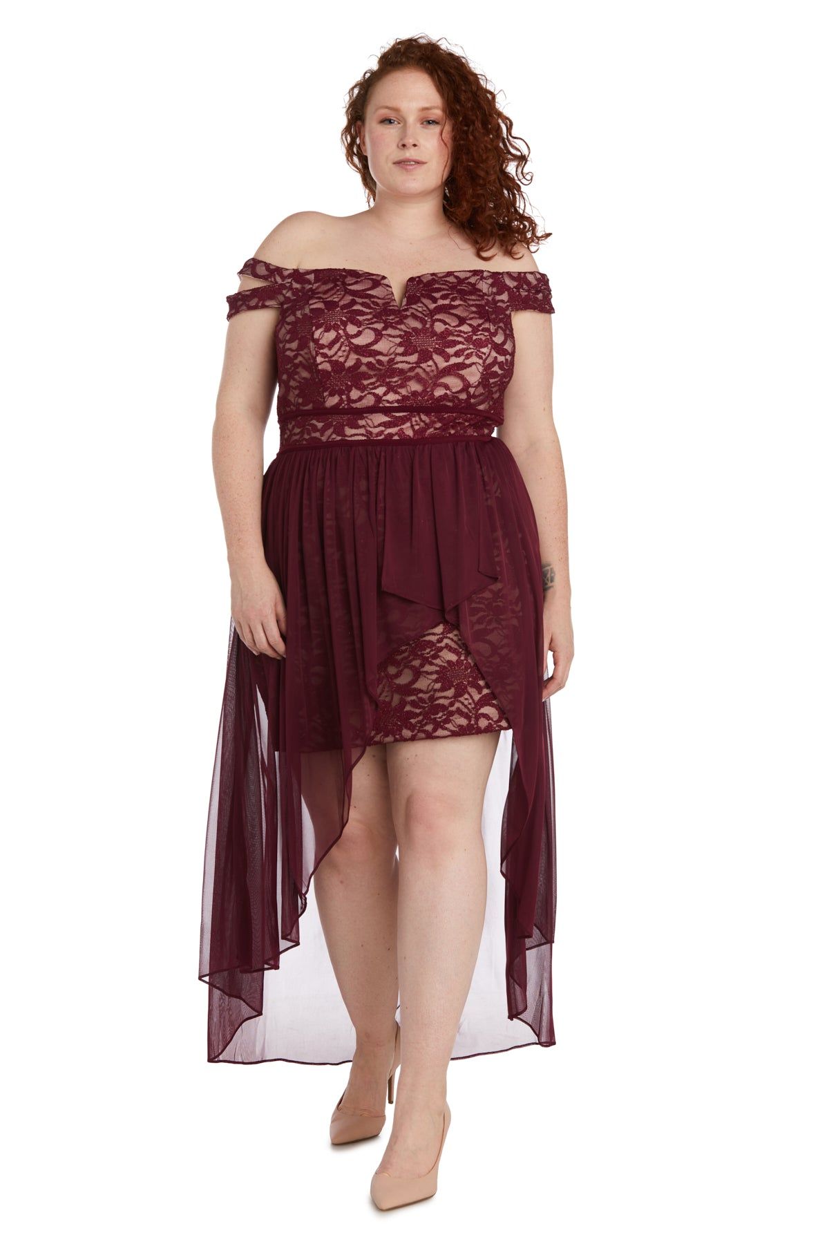 Tegan High Low Dress - Plus sold by R&M Richards