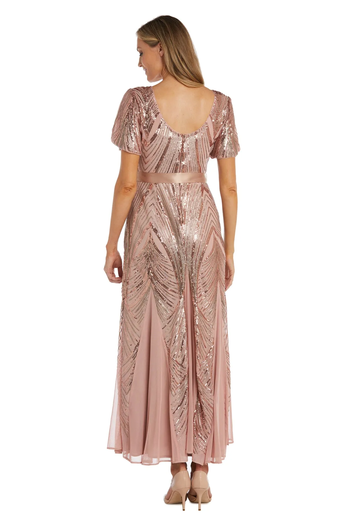 Sequined Embellished Panel Dress - Petite sold by R&M Richards product image thumbnail 2