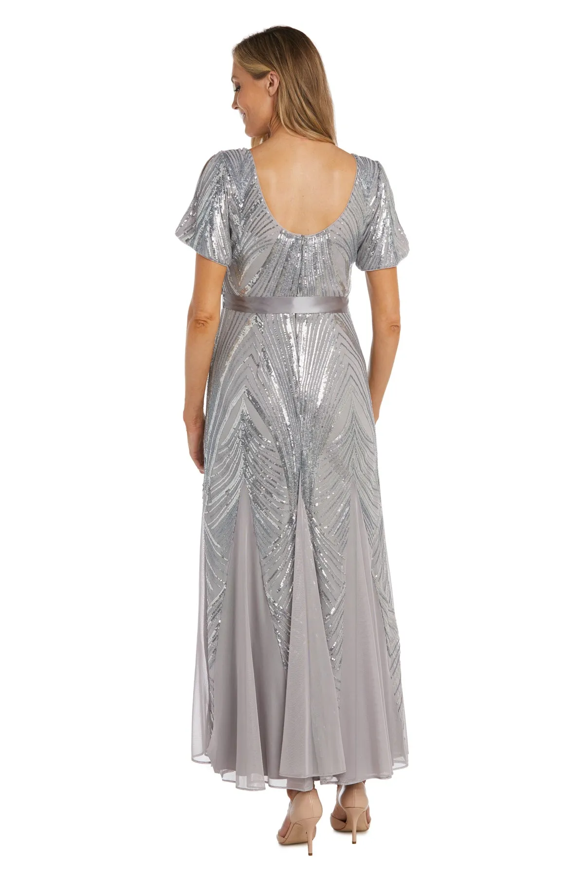 Sequined Embellished Panel Dress - Petite sold by R&M Richards product image thumbnail 5