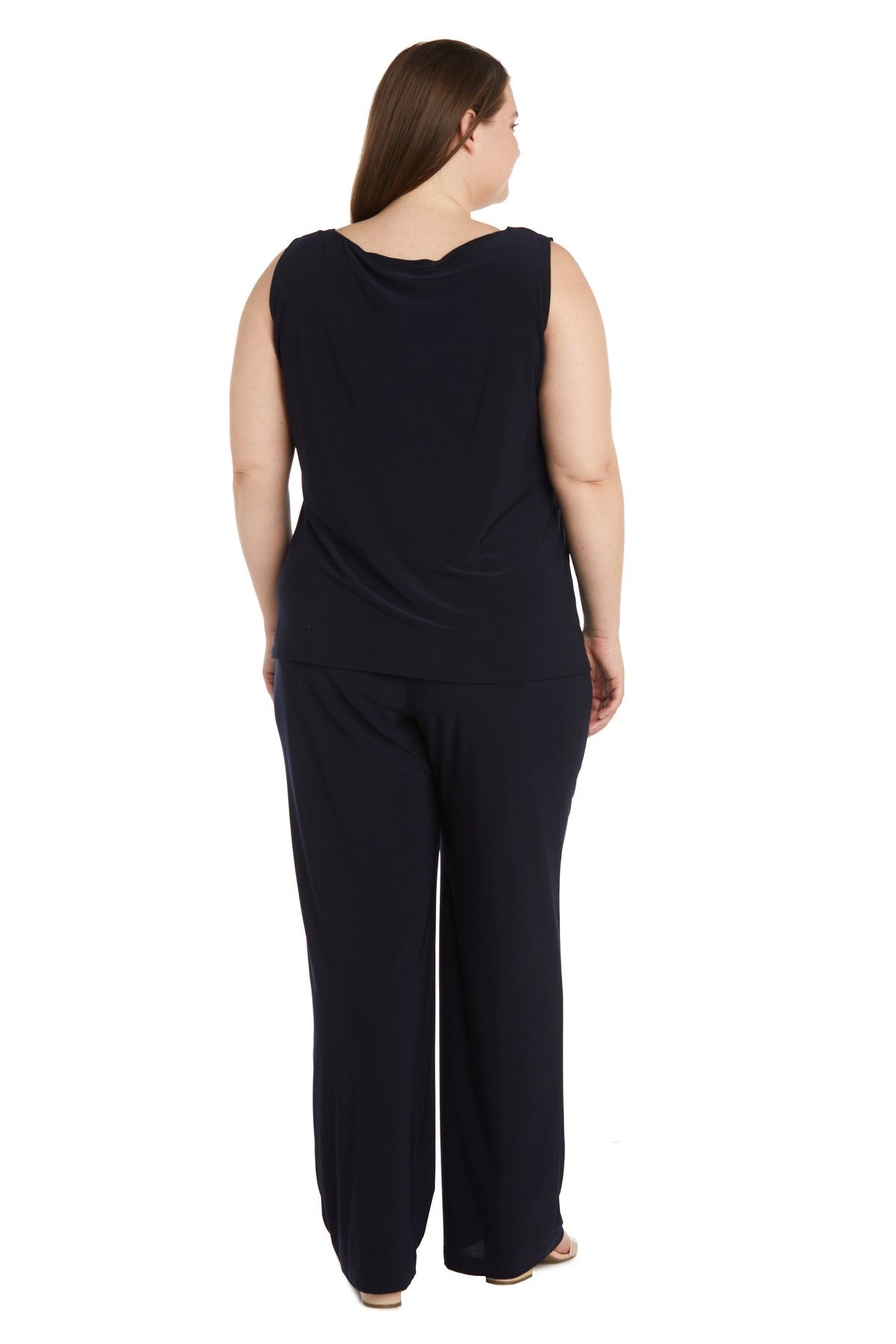 Three Piece Foil Print Jacket and Pant Set - Plus sold by R&M Richards product image thumbnail 4