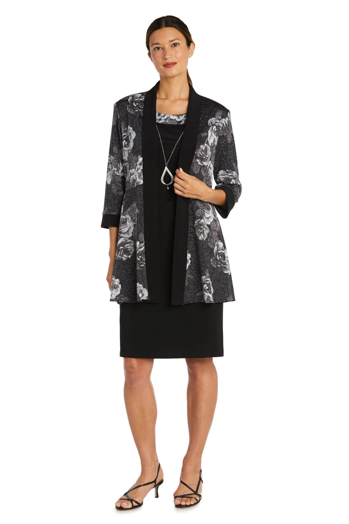 Rose Printed Jacket Dress sold by R&M Richards