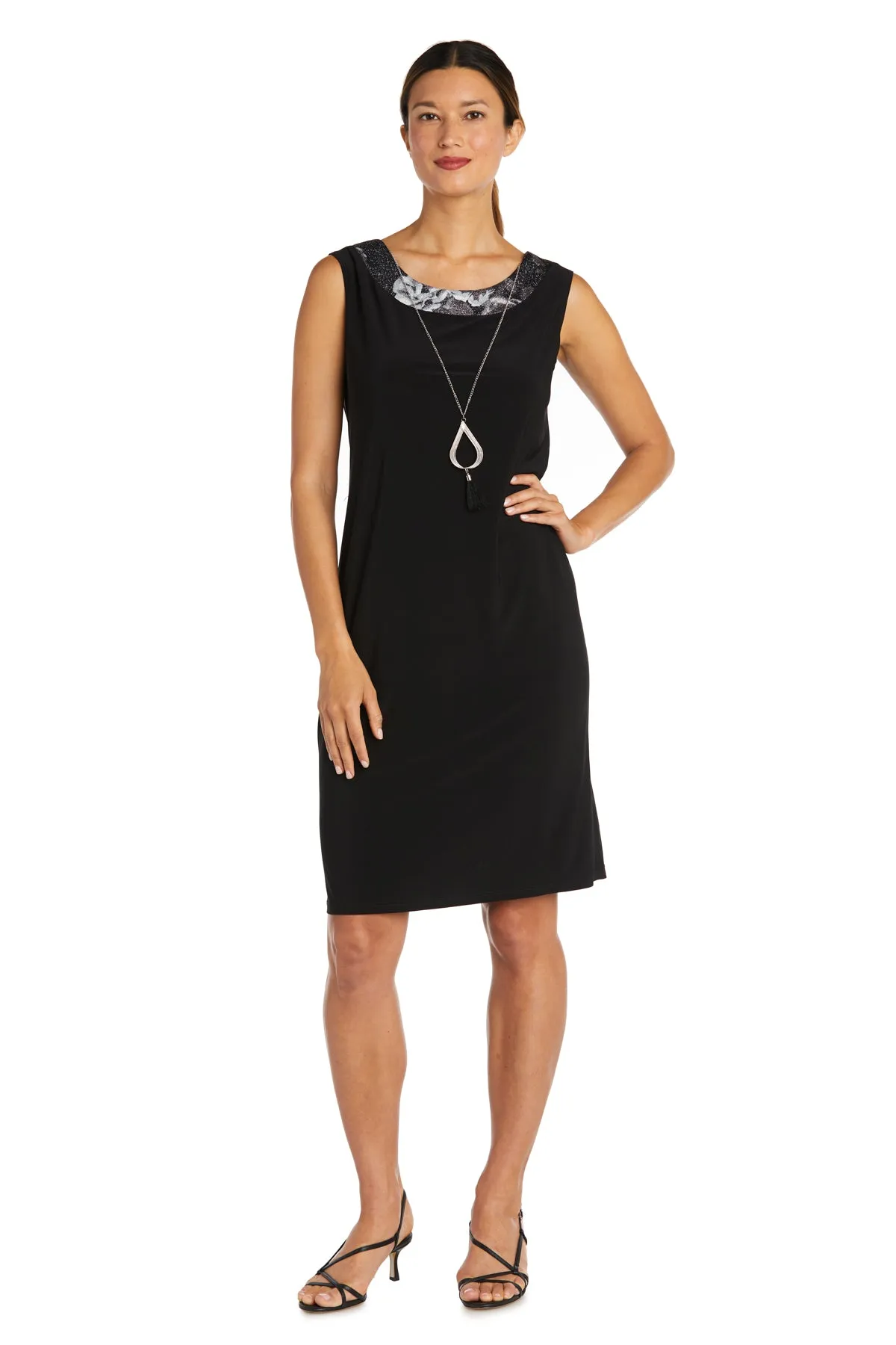 Rose Printed Jacket Dress sold by R&M Richards product image thumbnail 3