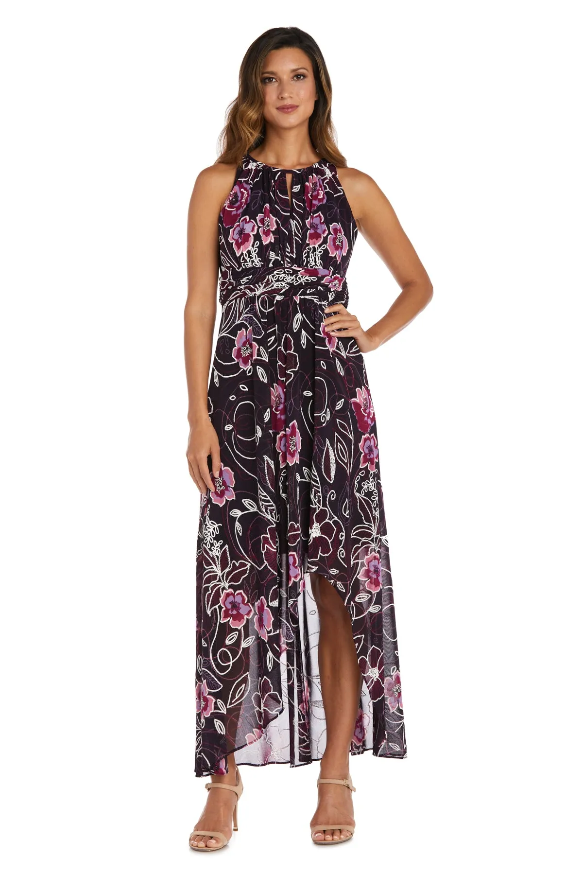 Puff Print High-Low Dress sold by R&M Richards