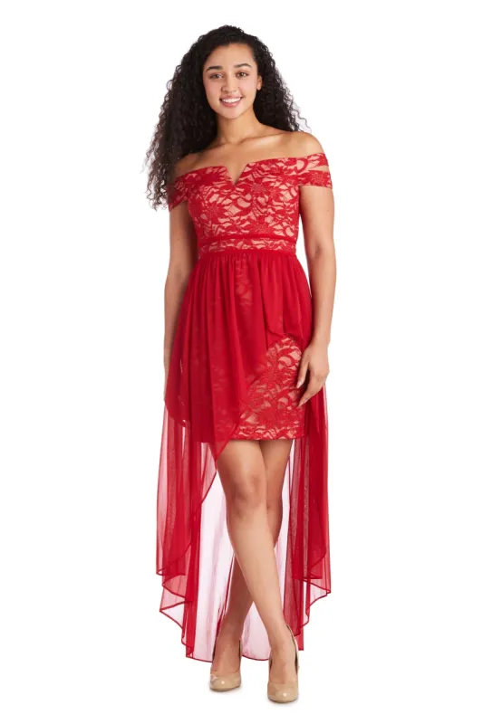 Tegan High Low Dress sold by R&M Richards