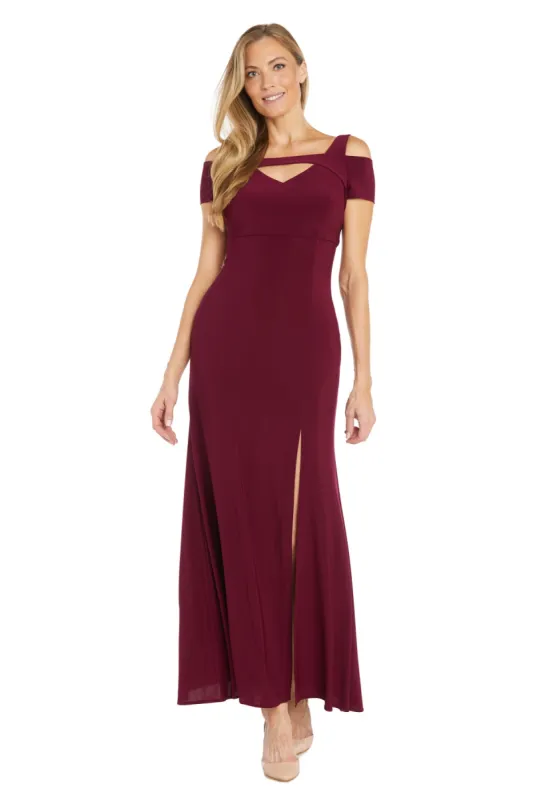 Nightway Full Length Evening Gown With Slit sold by R&M Richards
