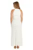 Long Sequin Evening Gown with Slit sold by R&M Richards