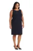 Shift Dress with Embellished Neckline and Sheer Jacket - Plus sold by R&M Richards