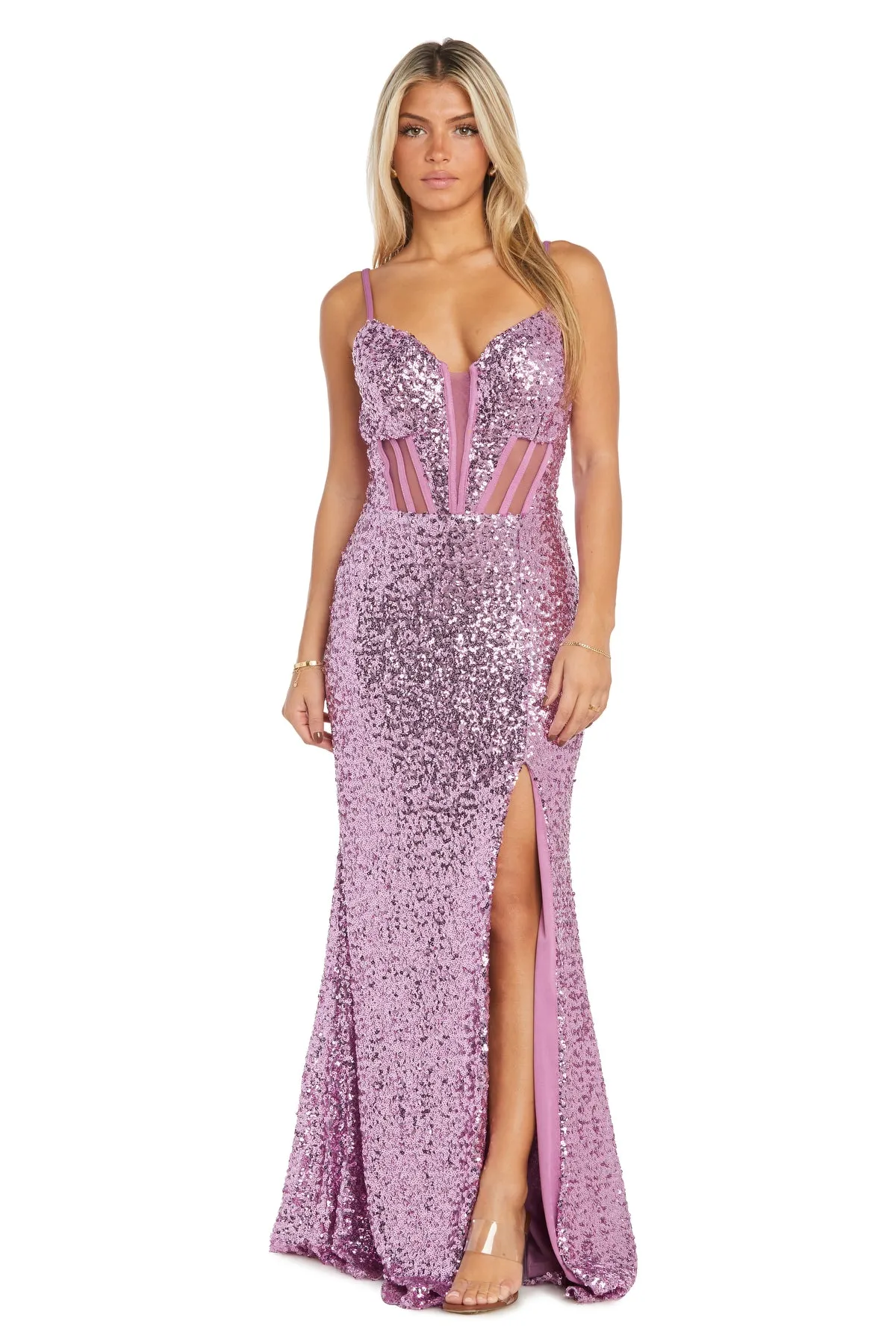 Colette Sequined Gown sold by R&M Richards
