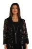 Two-Piece Sequin Swirl Jacket Dress sold by R&M Richards