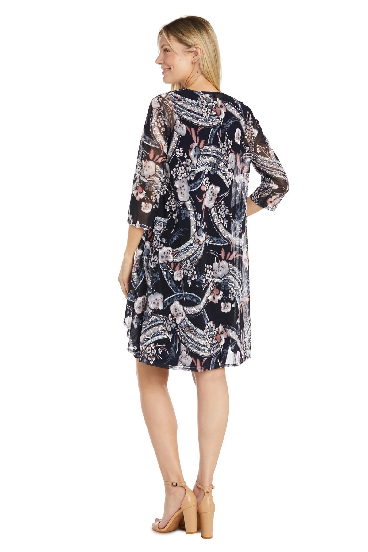 Daytime Puff Print Jacket Dress sold by R&M Richards product image thumbnail 2