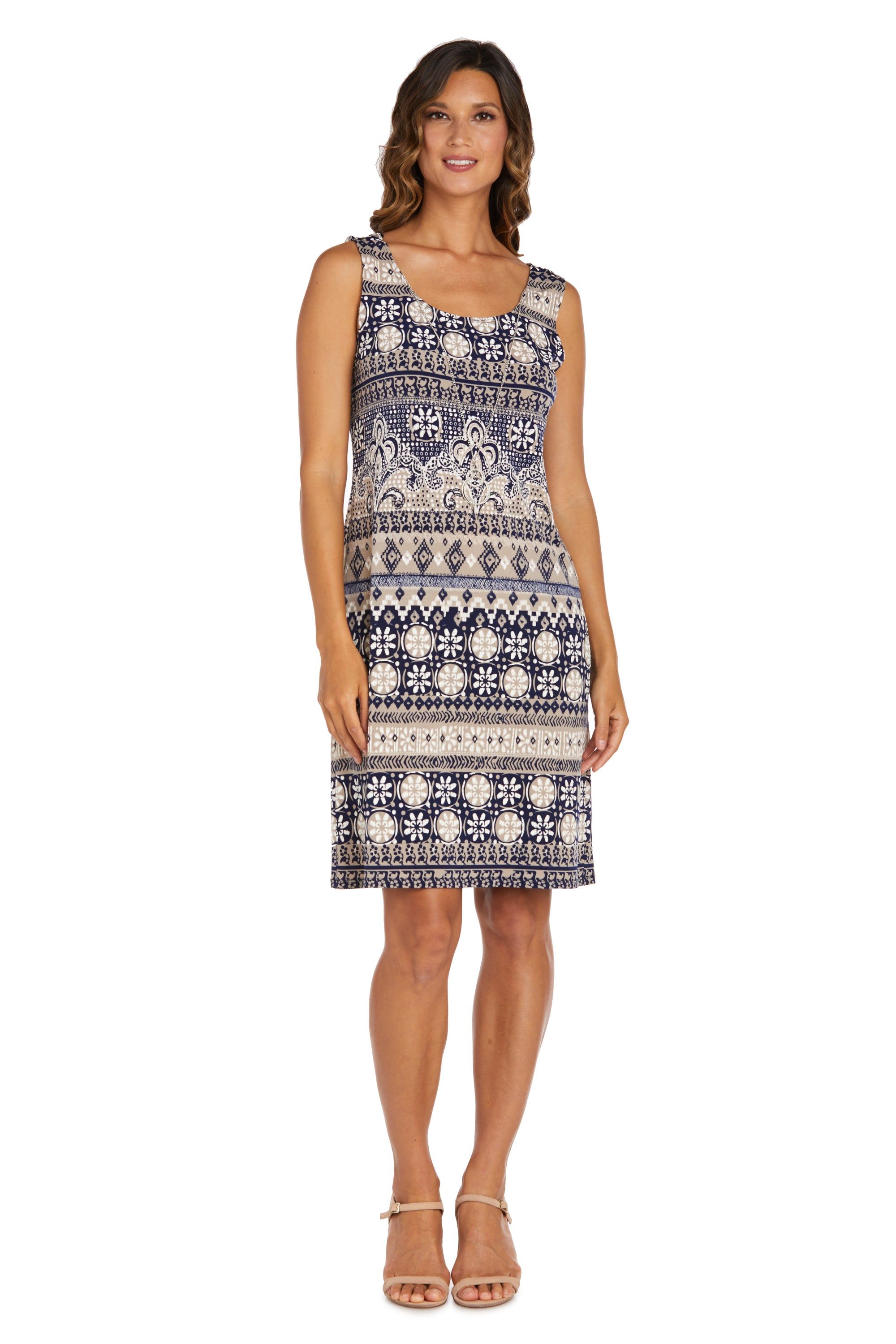 Puff Print Jacket Dress sold by R&M Richards product image thumbnail 3