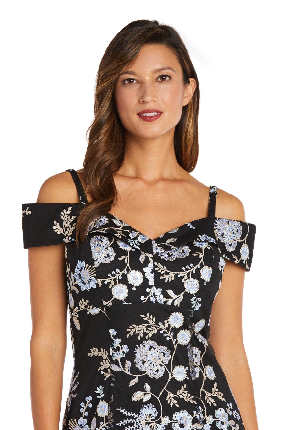 Floral Embellished Gown - Petite sold by R&M Richards product image thumbnail 3
