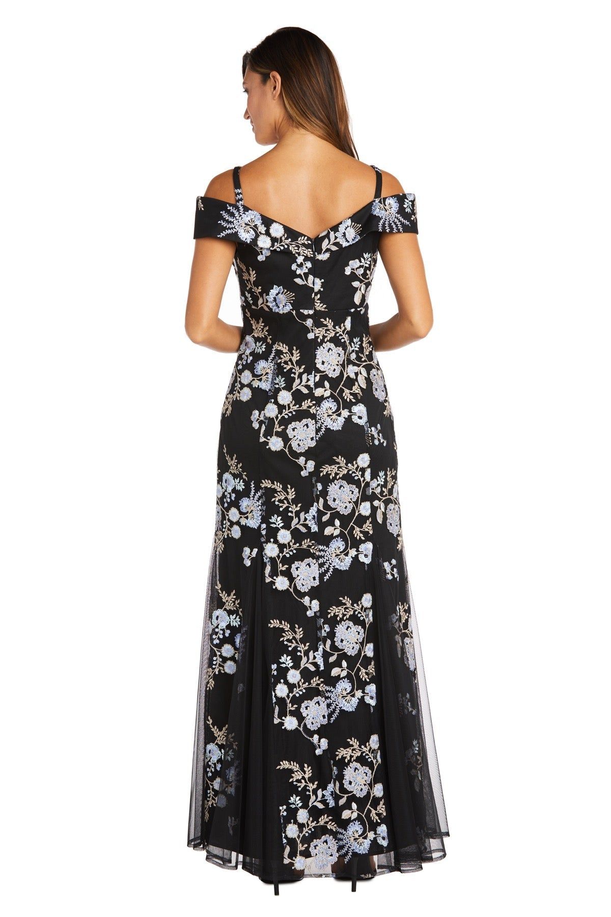 Floral Embellished Gown - Petite sold by R&M Richards product image thumbnail 2