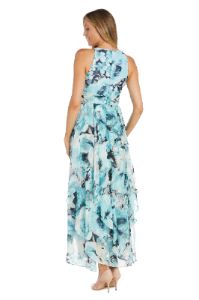 Maxi Floral Dress with Ruffle Skirt sold by R&M Richards