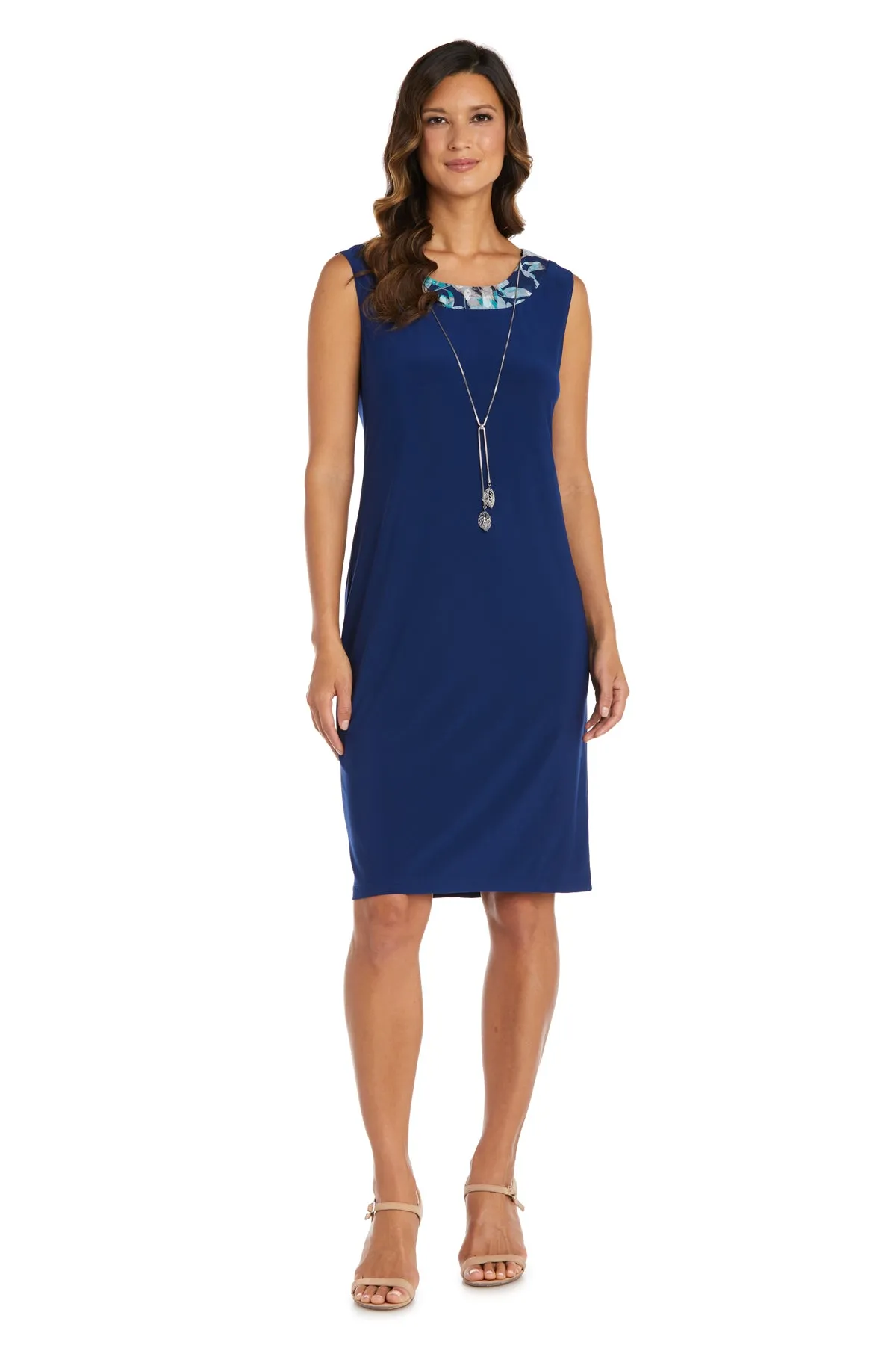 Multi Colored Patterned Jacket Dress sold by R&M Richards product image thumbnail 3