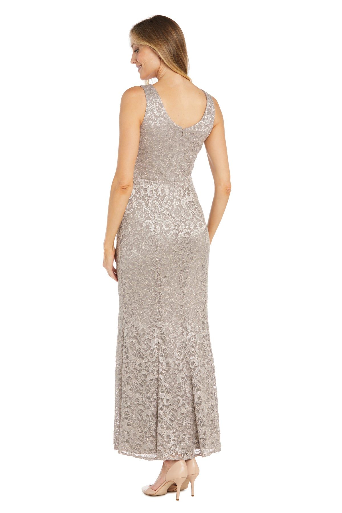 Long Sequined Gown with Matching Jacket sold by R&M Richards product image thumbnail 4