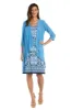 Two-Piece Puff Print Jacket Dress - Petite sold by R&M Richards