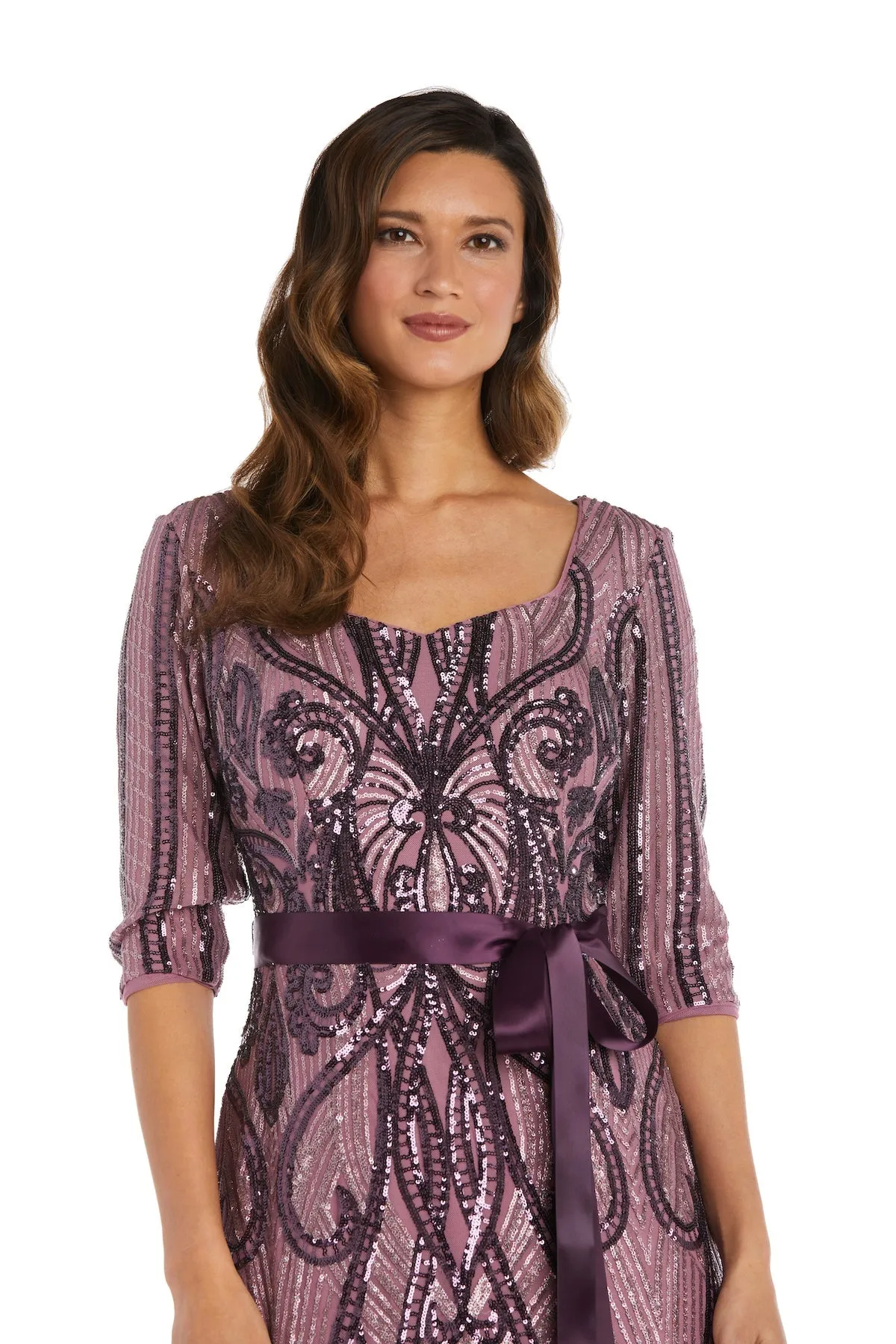 Sequined Embellished Dress - Petite sold by R&M Richards product image thumbnail 3