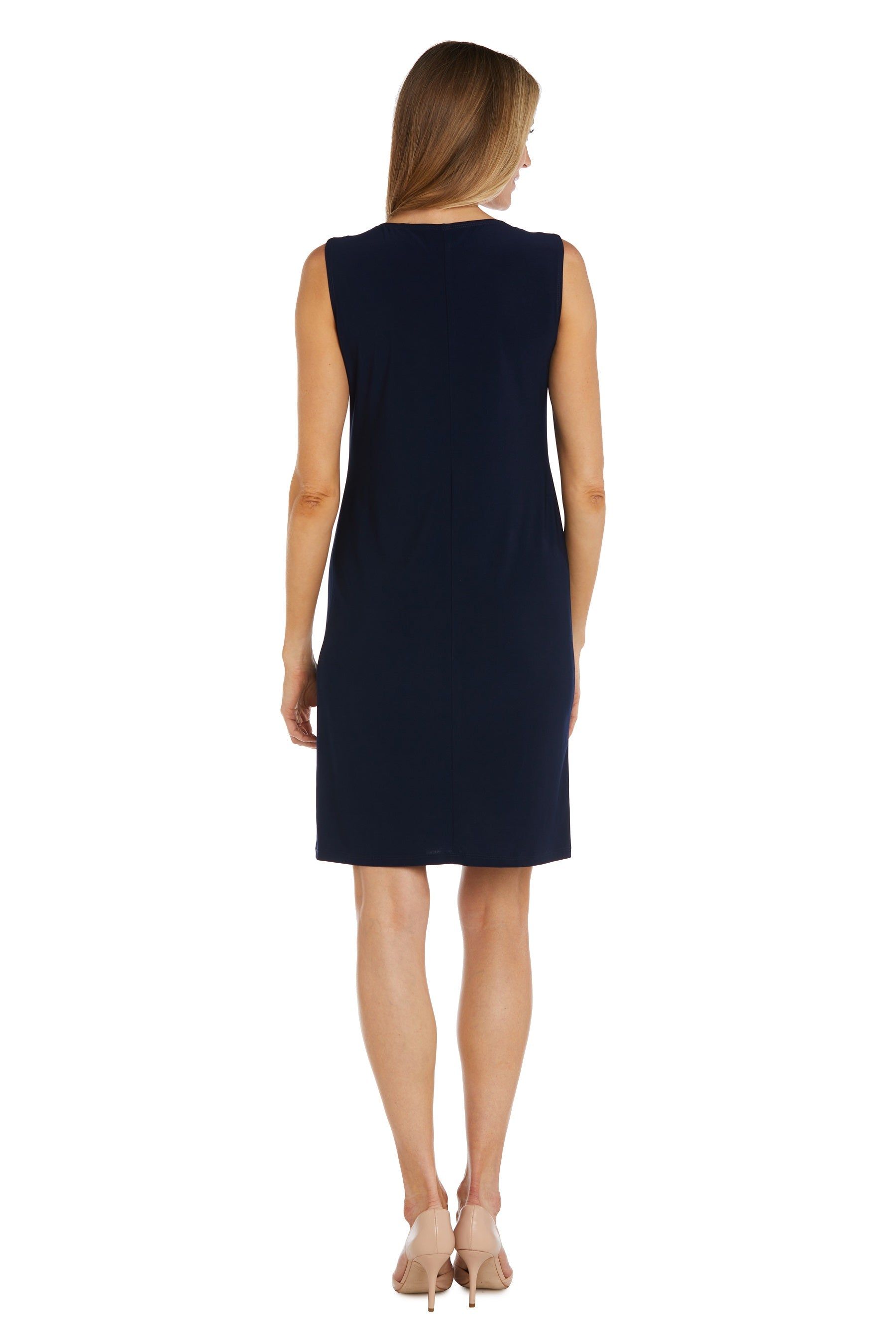 Metallic Floral Printed Jacket Dress - Petite sold by R&M Richards product image thumbnail 4