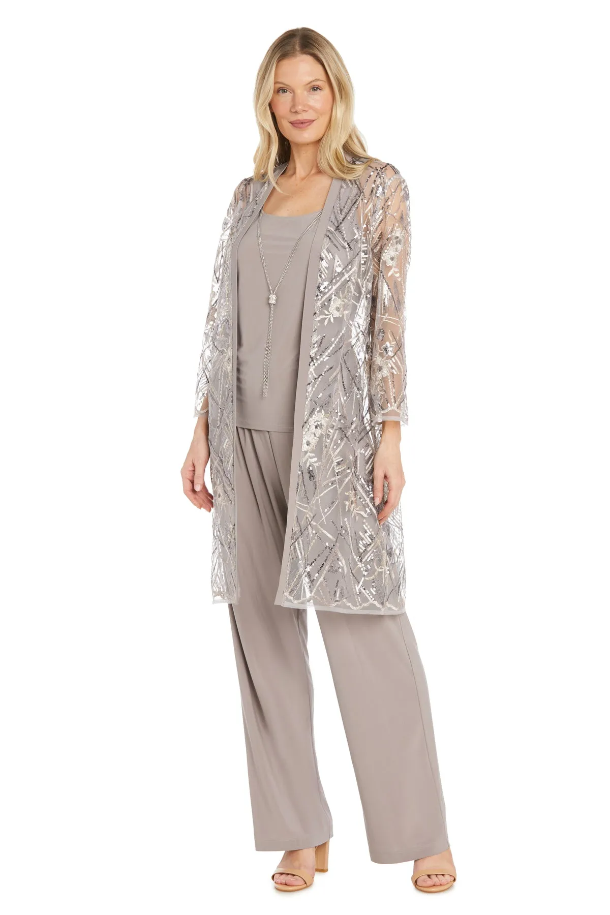 Beaded Embroidered Pantsuit sold by R&M Richards