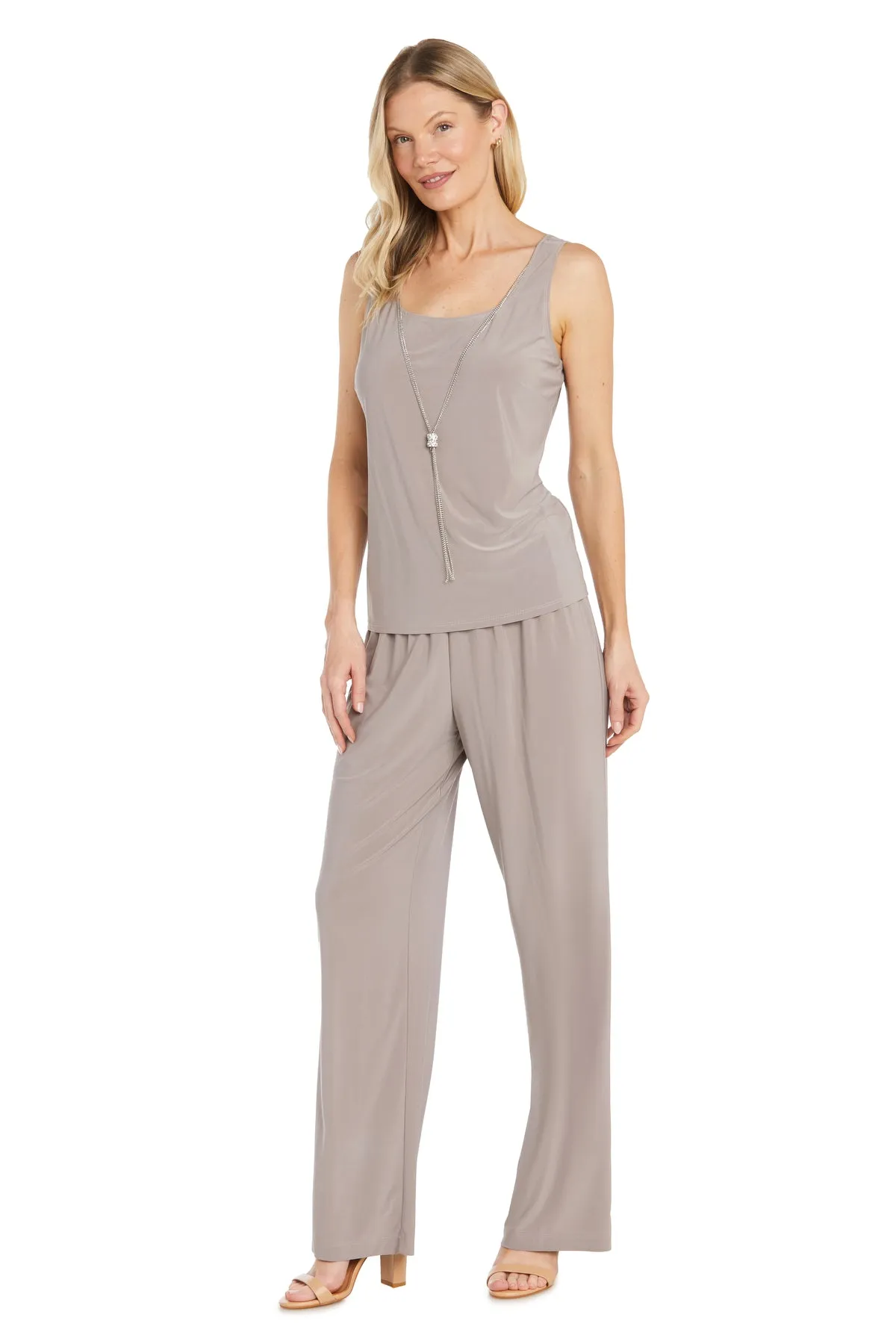 Beaded Embroidered Pantsuit sold by R&M Richards product image thumbnail 3