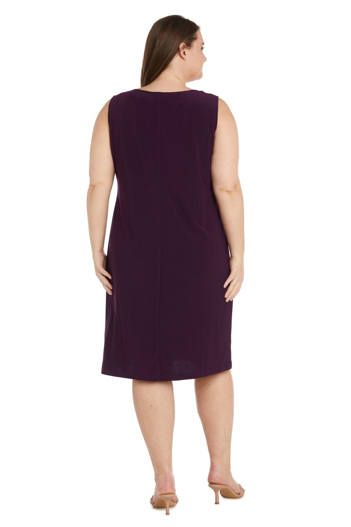 Lurex Floral Jacket Dress - Plus sold by R&M Richards product image thumbnail 4