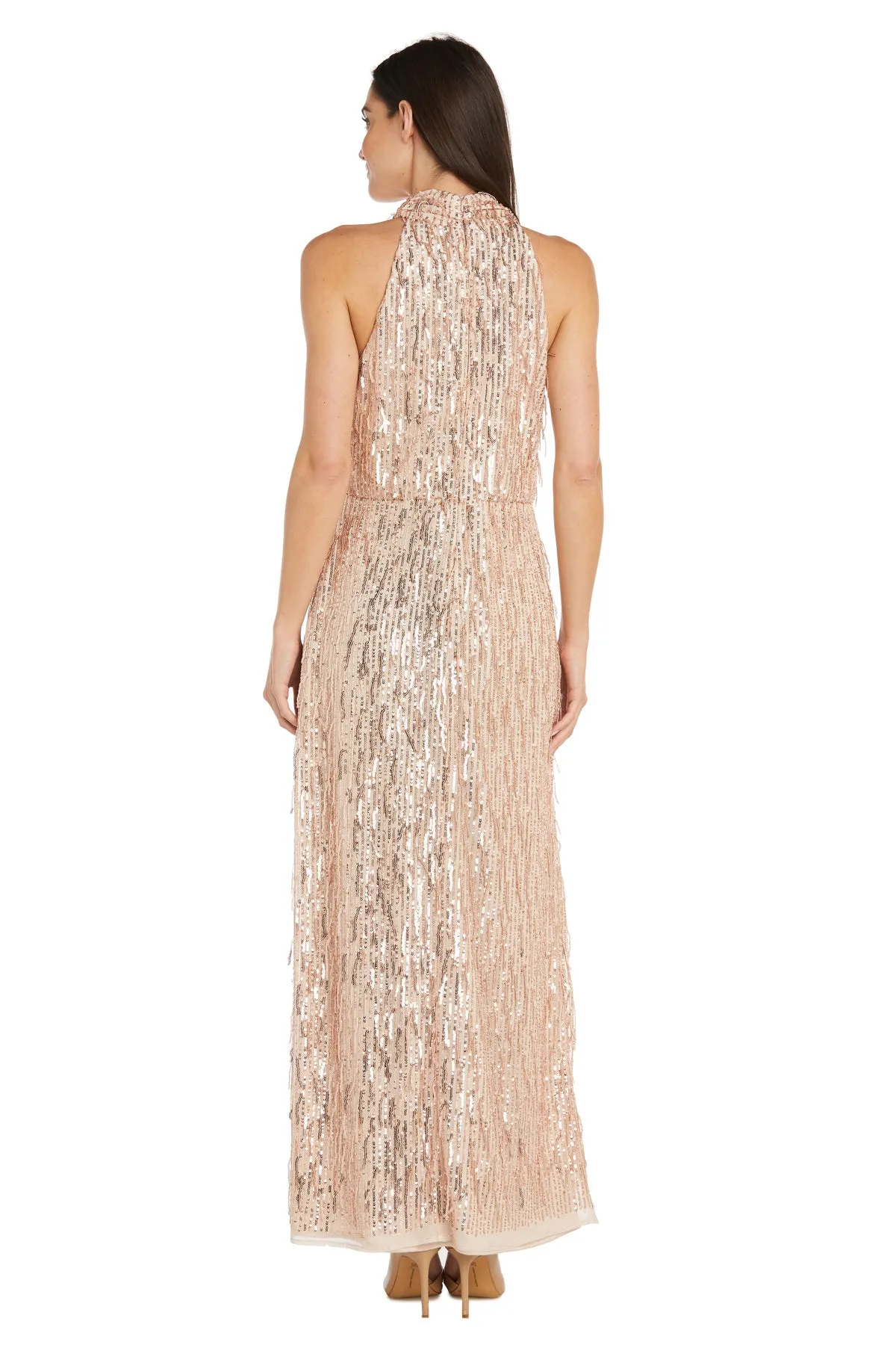 High Neck Fringe Sequin Dress sold by R&M Richards product image thumbnail 2