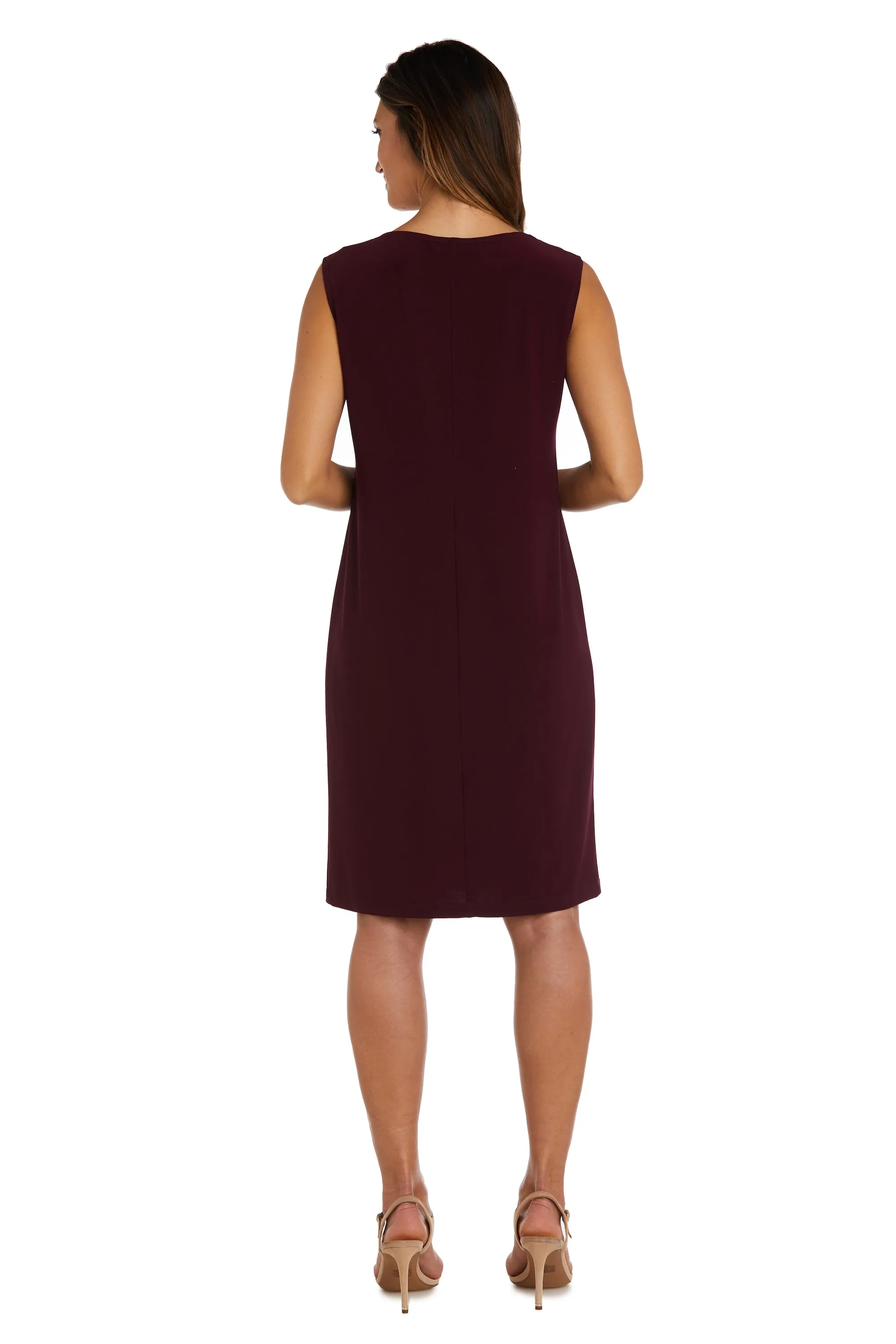 Two Piece Printed Jacket and Dress Set - Petite sold by R&M Richards product image thumbnail 4