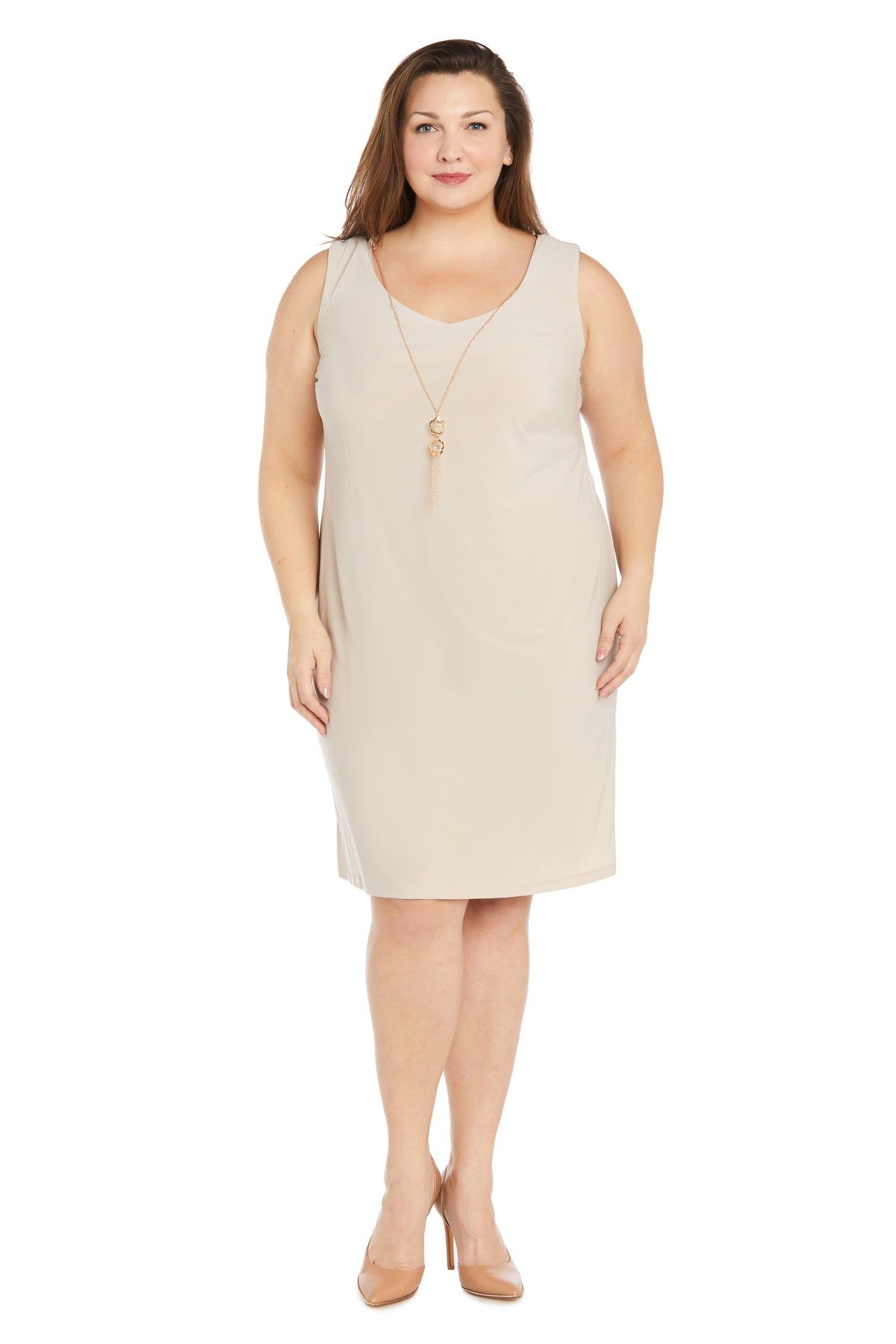 Floral Woven Jacket Dress - Attaches at The Neckline - Plus sold by R&M Richards product image thumbnail 3