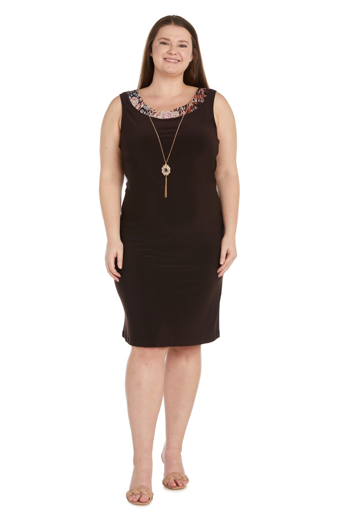 Daytime Floral Print Jacket Dress - Plus sold by R&M Richards product image thumbnail 3