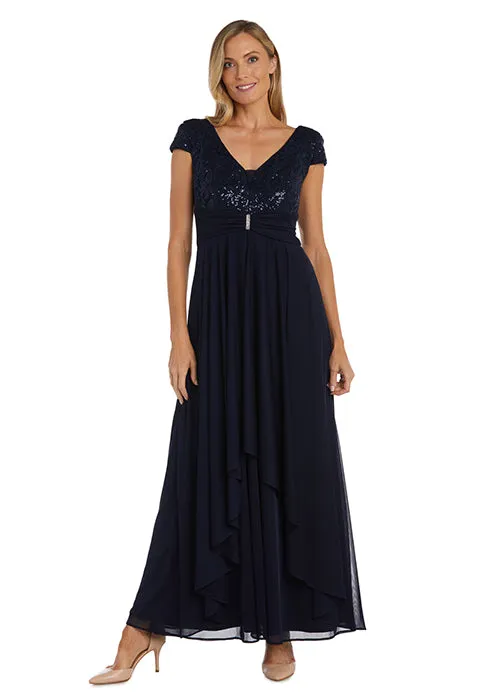 Lace High-Low Overlay Skirt Dress sold by R&M Richards