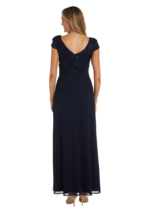 Lace High-Low Overlay Skirt Dress sold by R&M Richards product image thumbnail 2